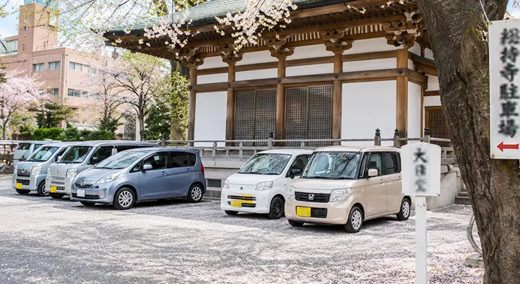 総持寺 大日堂斎場の駐車場