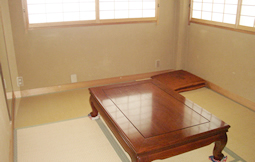 密蔵院 大慈閣の控え室写真