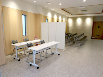 福昌寺 観世音ホールのロビー写真