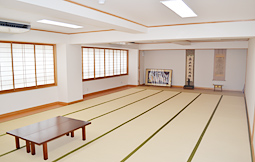 正定寺 明和会館の2階控室写真