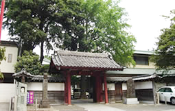 祥雲寺の入口写真